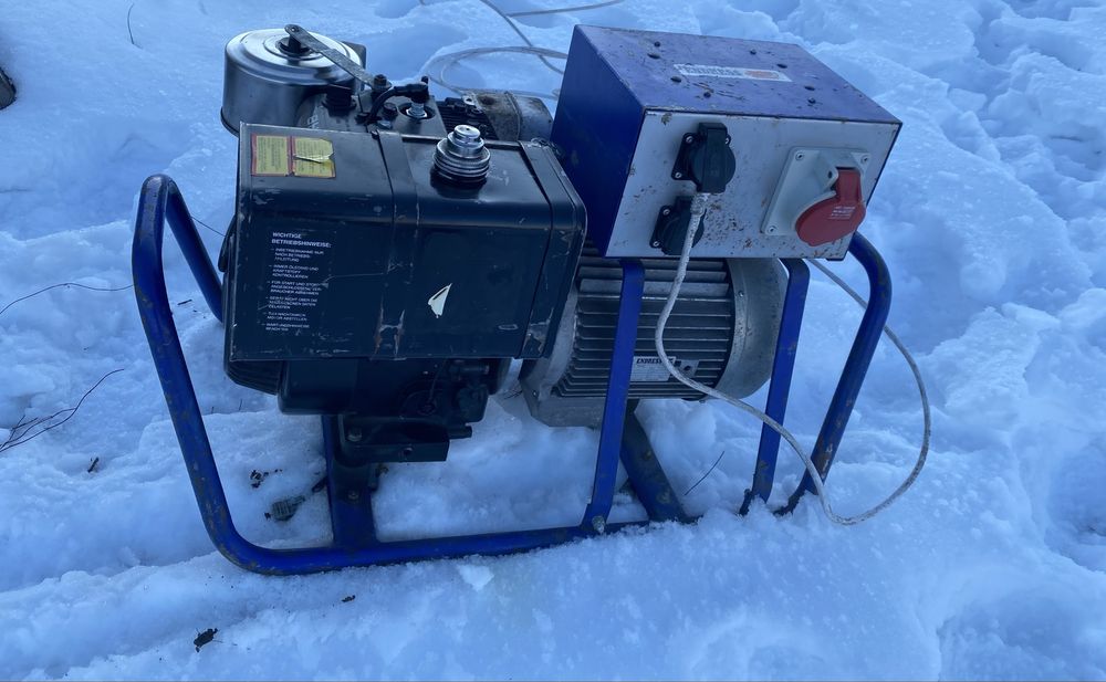 Generator curent monofazic / trifazic Endress 8 CP, 4 kva,