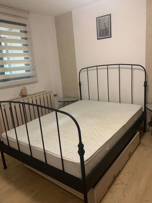 Pat Ikea 140x200 cu saltea