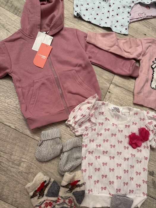 Детская одежда пакетом для девочки до 1,5 года