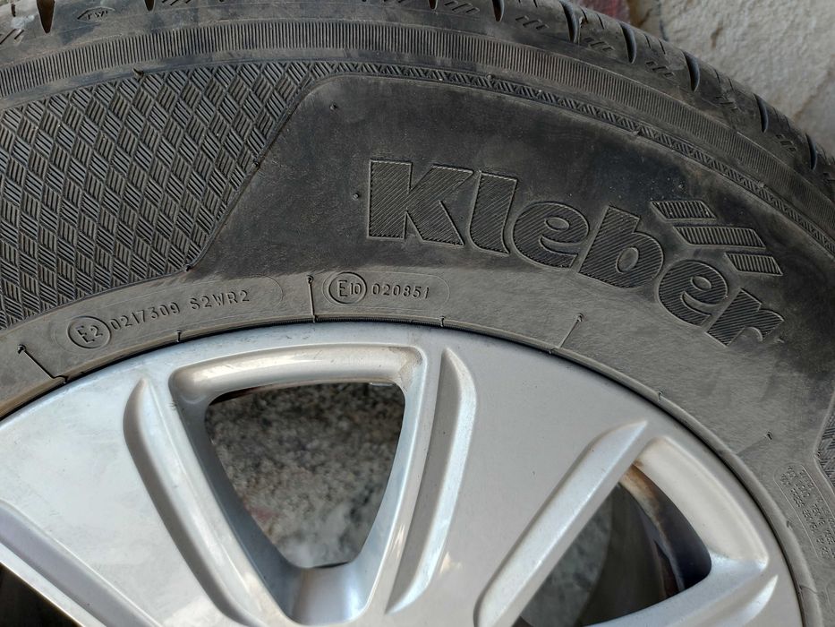 джанти с гуми 4 бр. за Ауди 16 цола употребявани в мн.добро състояние