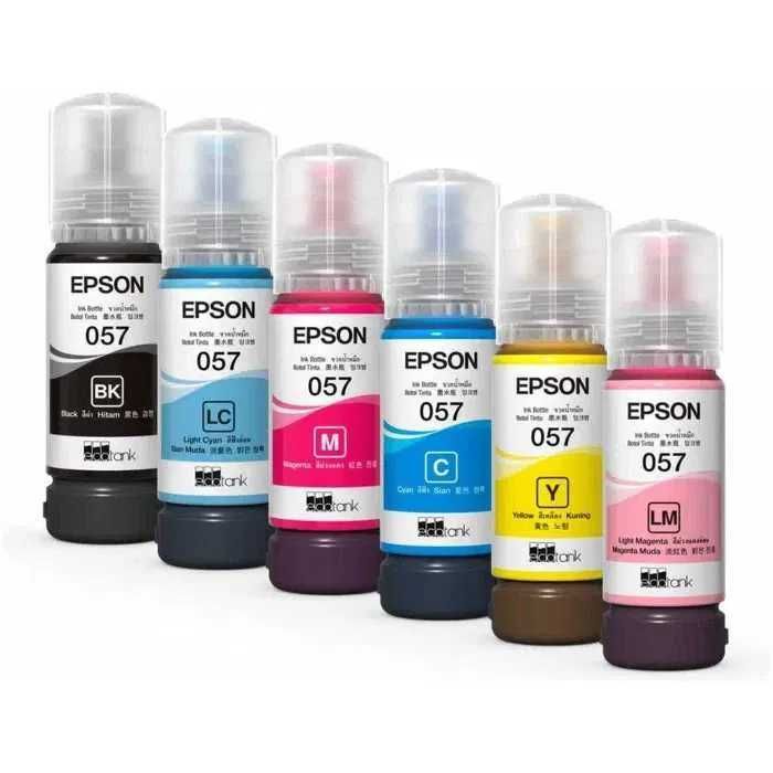 Чернила краска марки Epson EcoTank 057 предназначены для L8050 L18050