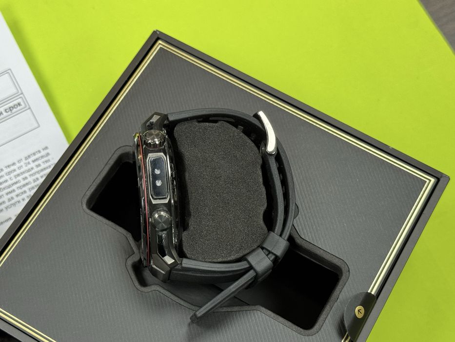КАТО НОВ 48mm Huawei watch Ultimate 2 Yettel Гаранция 2027 Black