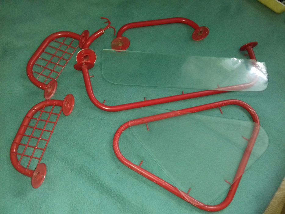 Set suporți sticla baie 6 piese