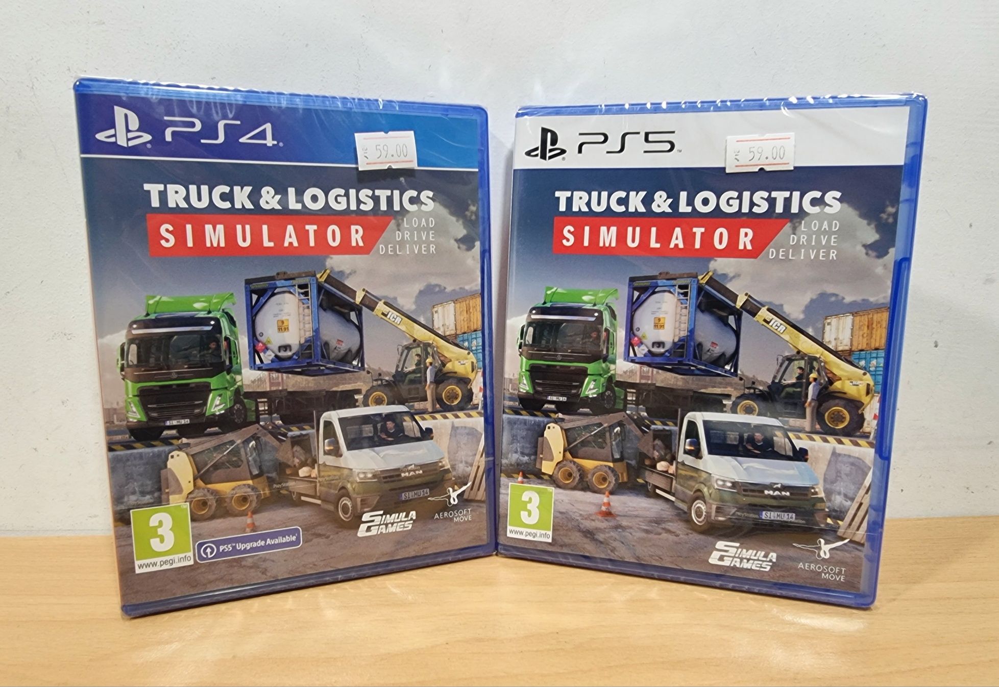 Чисто нова игра Truck & Logistics Simulator за PS4 и PS5 гр. Разград Орел •  OLX.bg