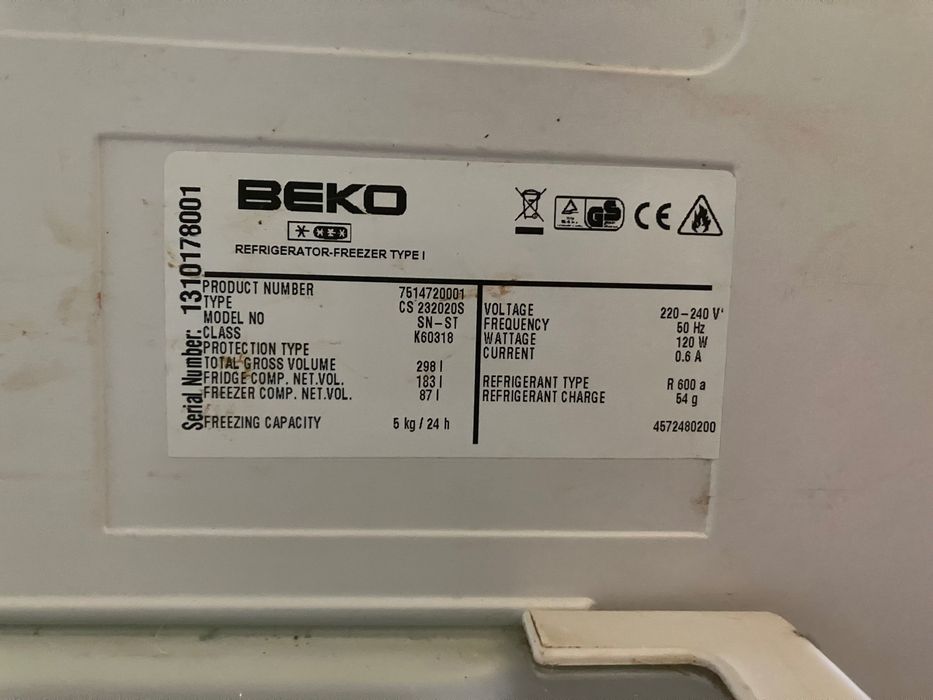 Хладилник ВЕКО CS232020S