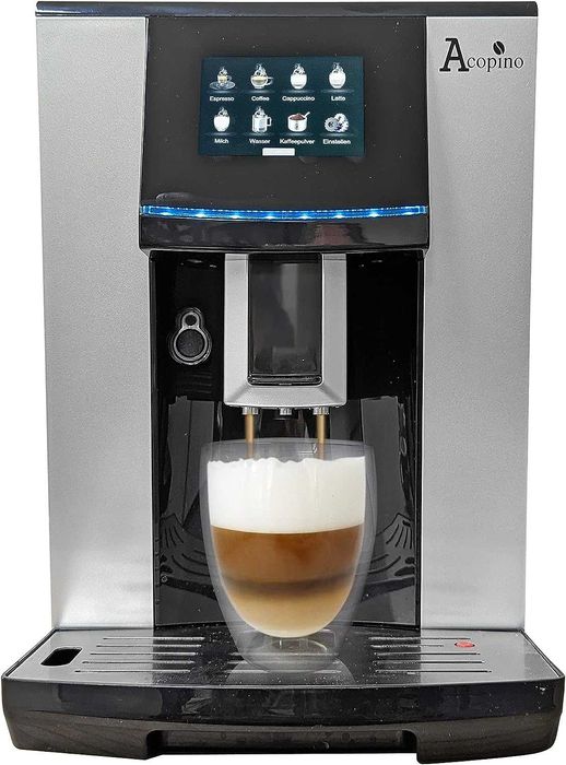 Кафеавтомат кафемашина Acopino Vittoria с тъч дисплей кафемелачка