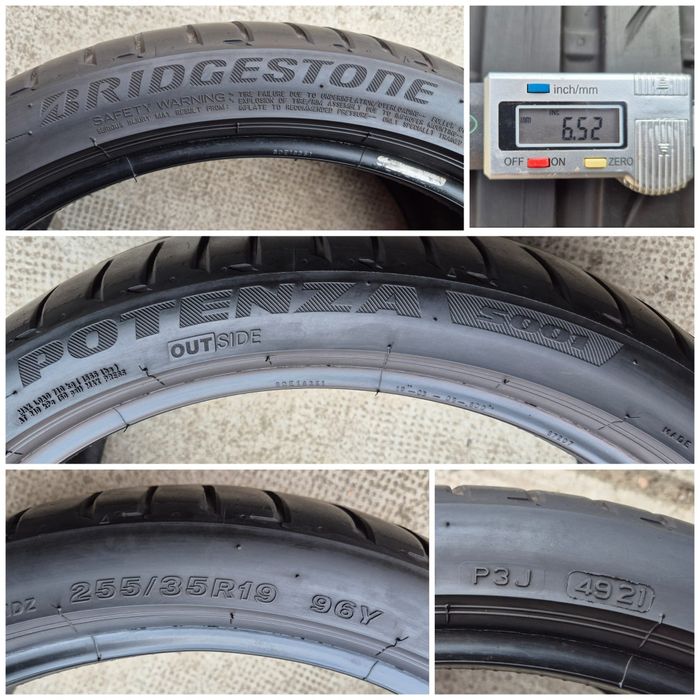 O bucată 255/35 R19 vară - Continental Bridgestone