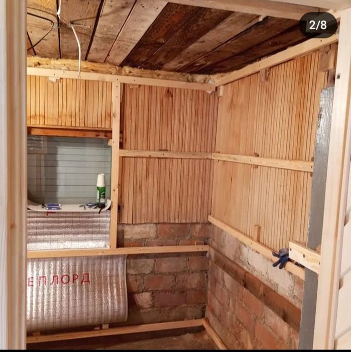 Обшивка Бани Внутри и снаружи