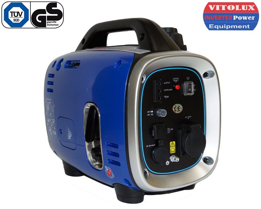 950W Инверторни Бензинови Супер тихи Генератори VITOLUX