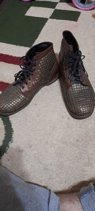 Кожаные ботинки Dolce Gabbana