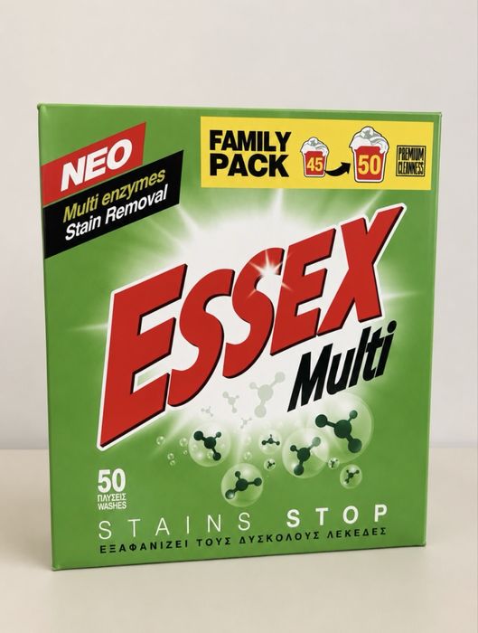 Essex Multi Прах за Пране – Перилен Препарат