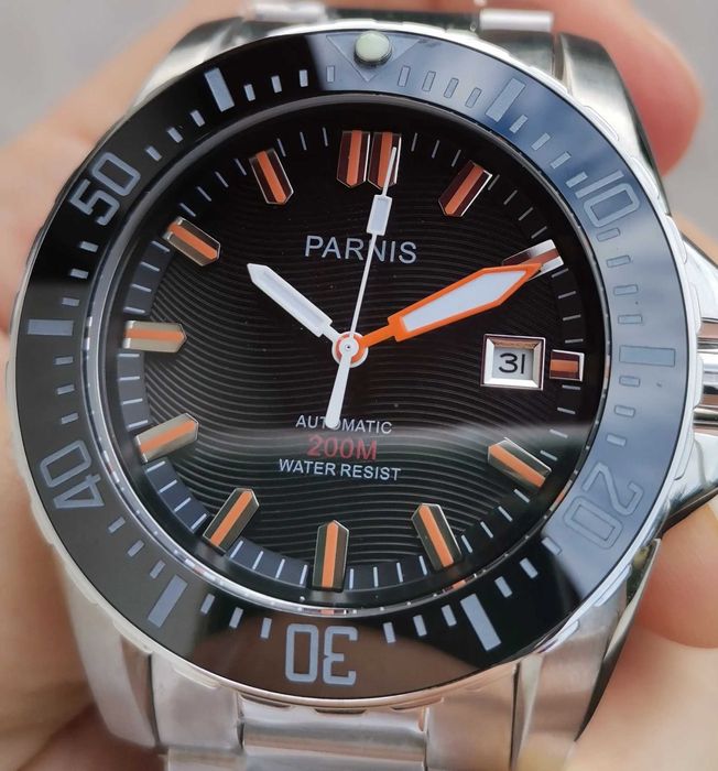 Parnis Seamaster 200 m Automatic 43 mm