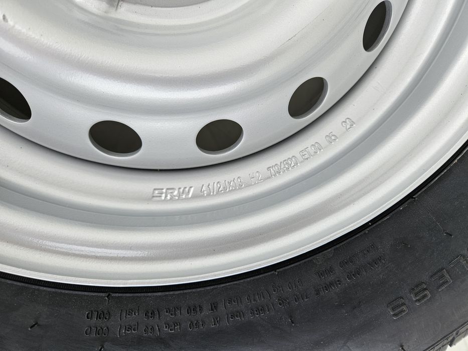 Roata completa SECURITY 165 R13C, 96N, Janta 4.5Jx13, 4/57/100, ET30