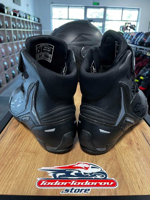 Мото боти обувки ботуши ALPINESTARS FASTER-4 Black Drystar,номер 44,като нови