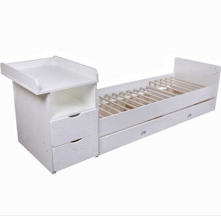 Манеж детский с матрасом и бортиками