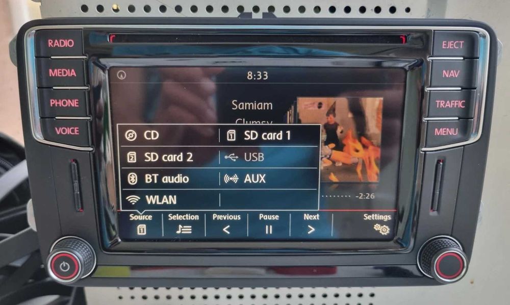 MIB2 PQ Seat Leon Alhambra  Navigatie Apple Carplay Android Auto 7N5035680C Altea Toledo Ibiza Radio Player infotainment