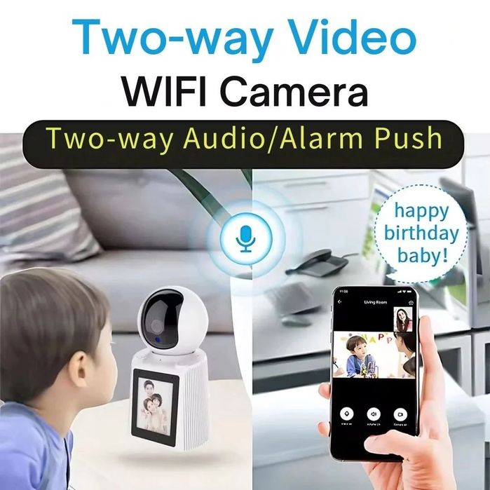 Интеллектуальная детский камера  с поддержкой HD-видеовызовов и Wi-Fi
