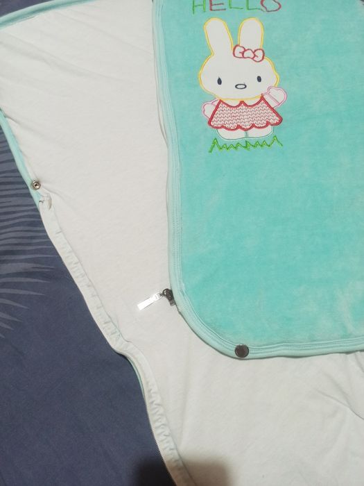 Тёплый Конверт и одеяло на выписку для новорожденного ребенка детское