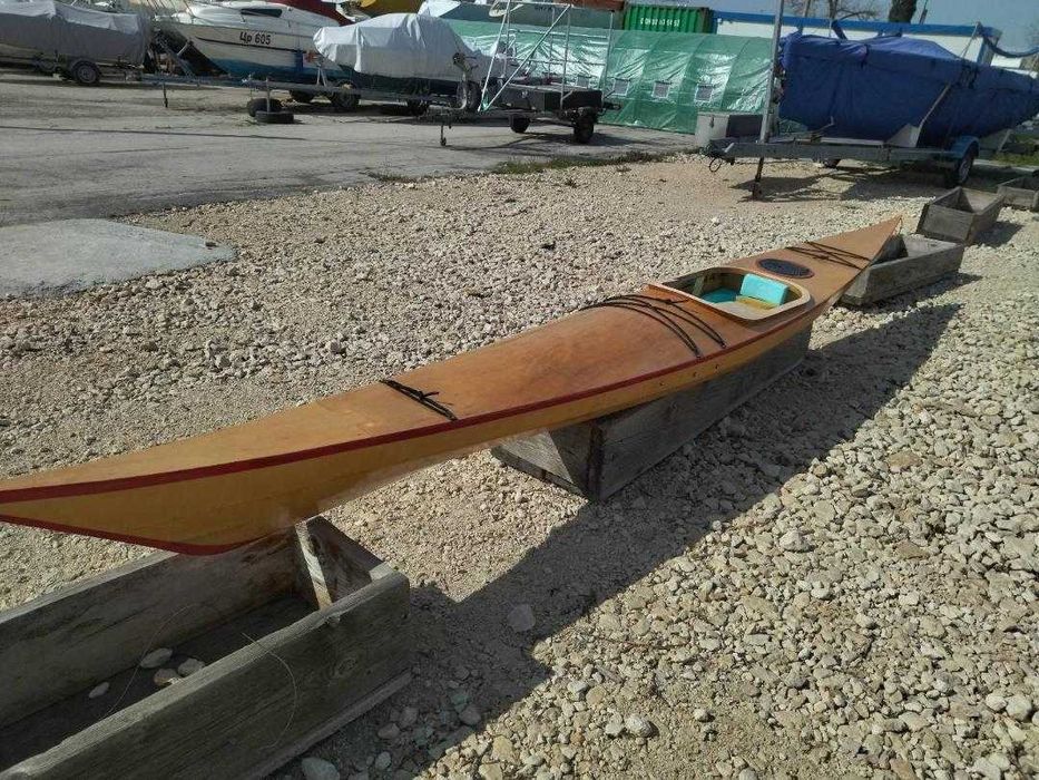 туристически каяк ръчна изработка - коледно намаление!