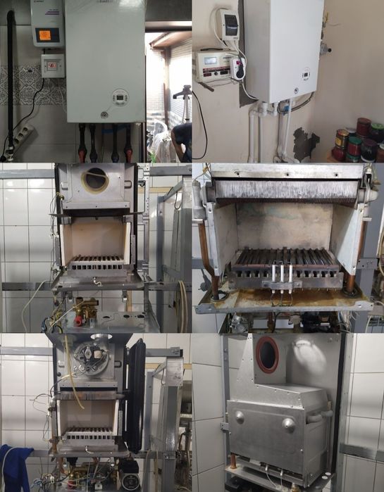 Ремонт газовых котлов колонок