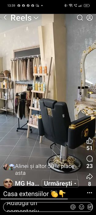 Mobilier salon de înfrumusețare Barock