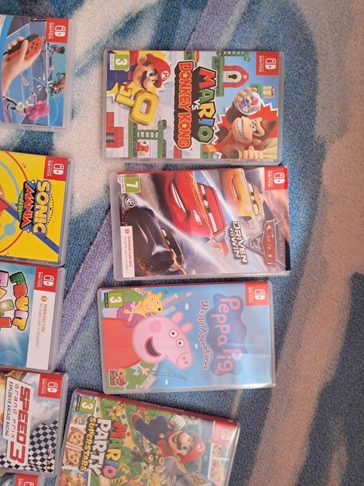 Nintendo-switch с игри и аксесоари