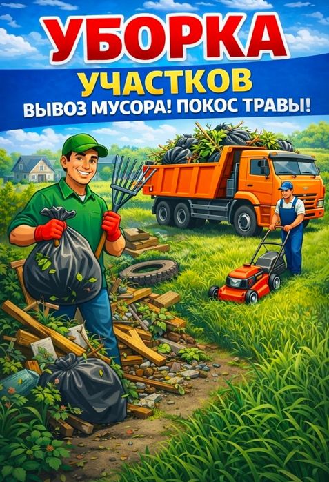 Уборка территория