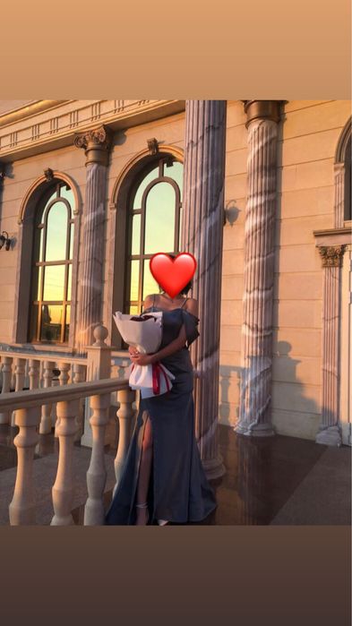 Авторское платье вечернее, размер 44-46