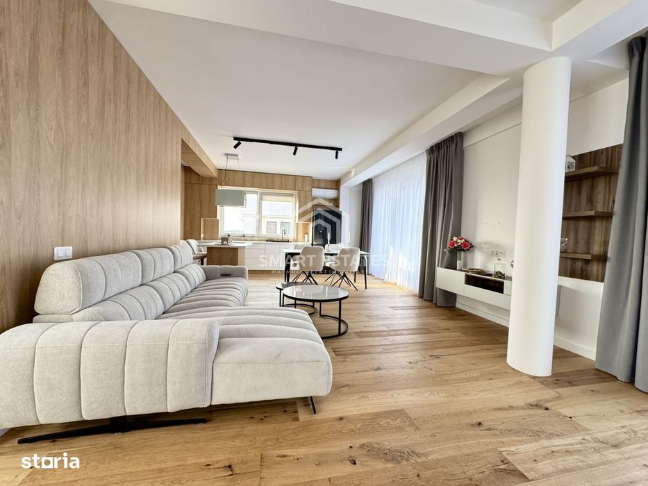 Penthouse - Duplex 4 camere de inchiriat II 217 mp II 2 locuri parcare