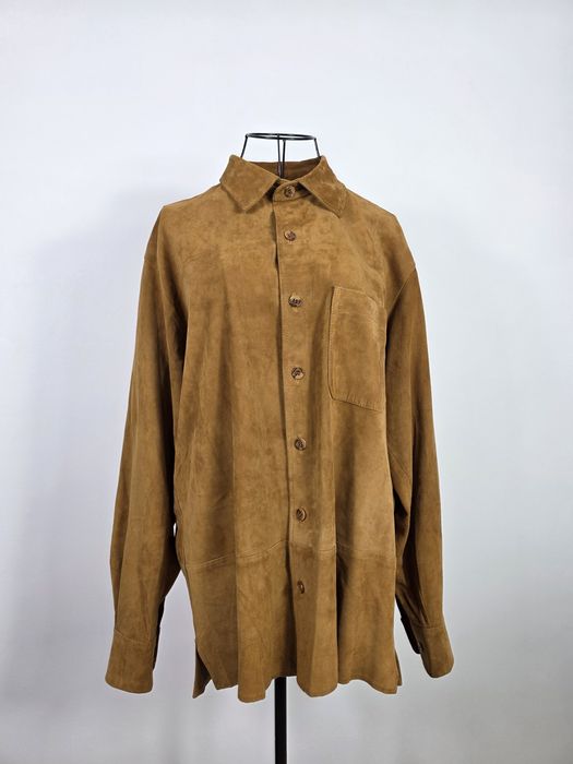 Camasa barbateasca din piele