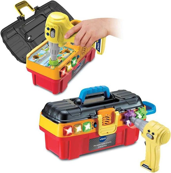 Интерактивен куфар с инструменти за деца Работна маса Vtech