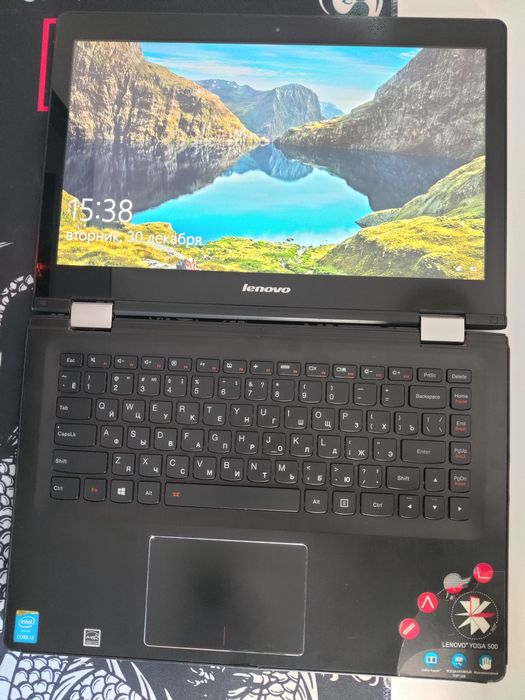 Лаптоп Lenovo yoga 500 14IBD 360°