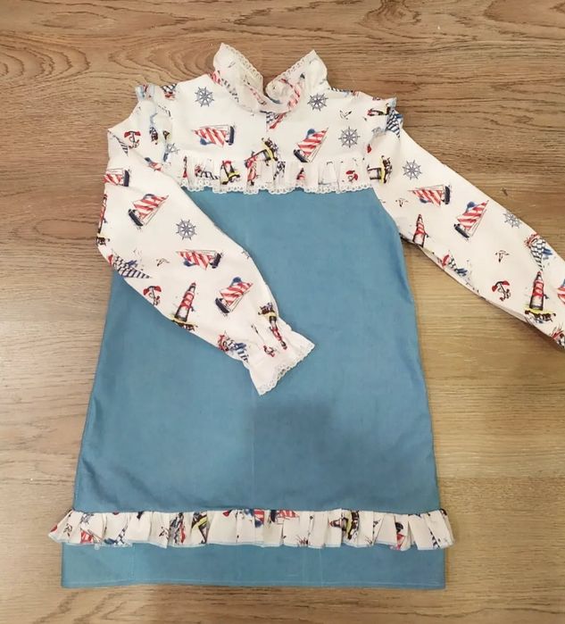 Платье из хлопка.