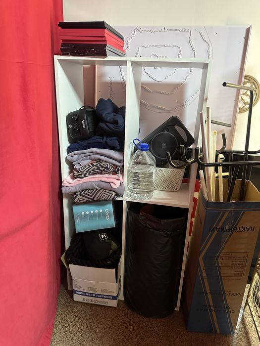 Продам стеллаж белый горизонтальный