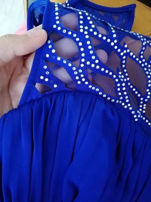 Платье синее,вечернее