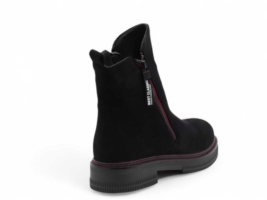 Дамски топли боти от велур - НИСКА ЦЕНА - ВИСОКА КАЧЕСТВО