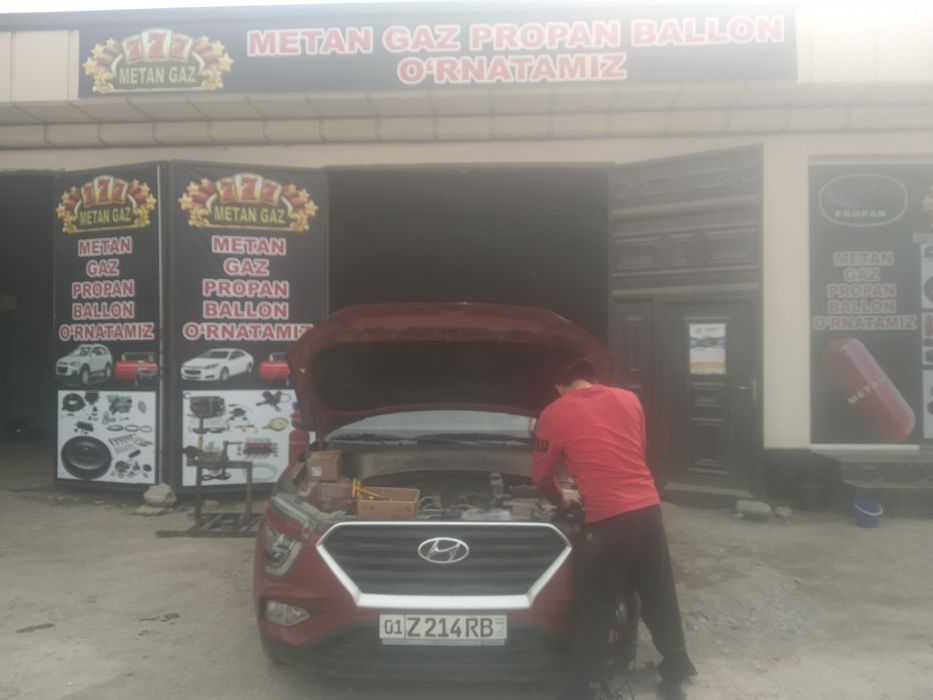 Metan gaz balon oʻrnatamiz