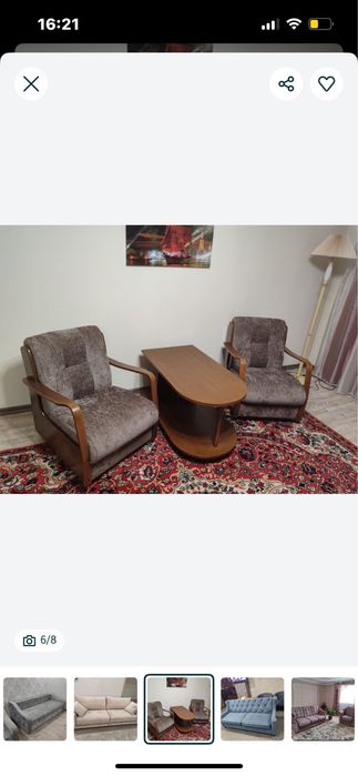 Перетяжка мебели