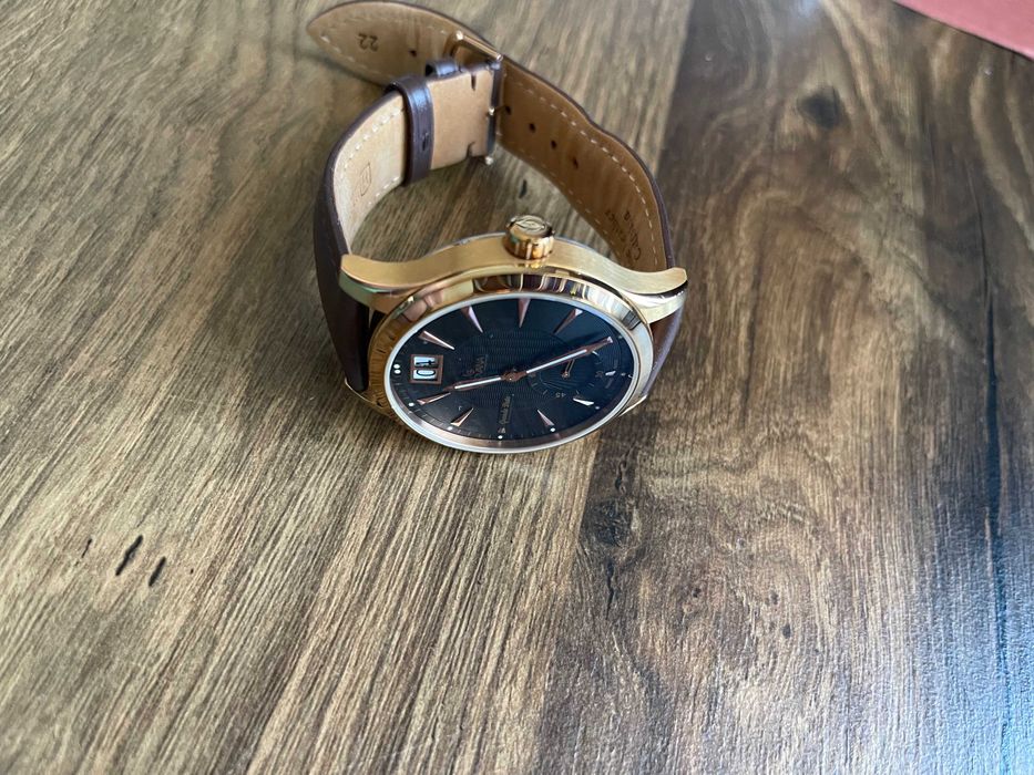 Оригинален швейцарски часовник Grovana / Позлата / 43 мм