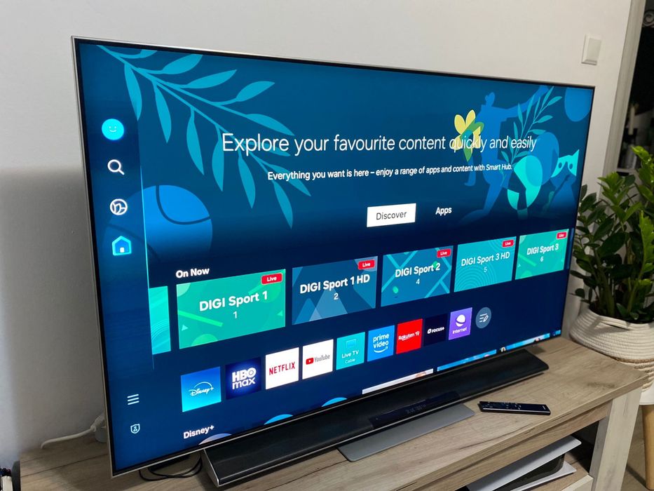 Televizor Neo QLED Smart SAMSUNG 55QN95B, Ultra HD 4K, HDR, 138cm