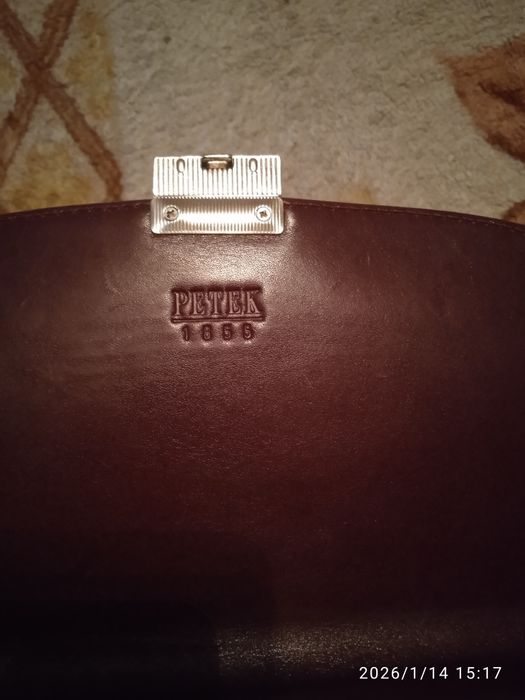 Кожаный портфель