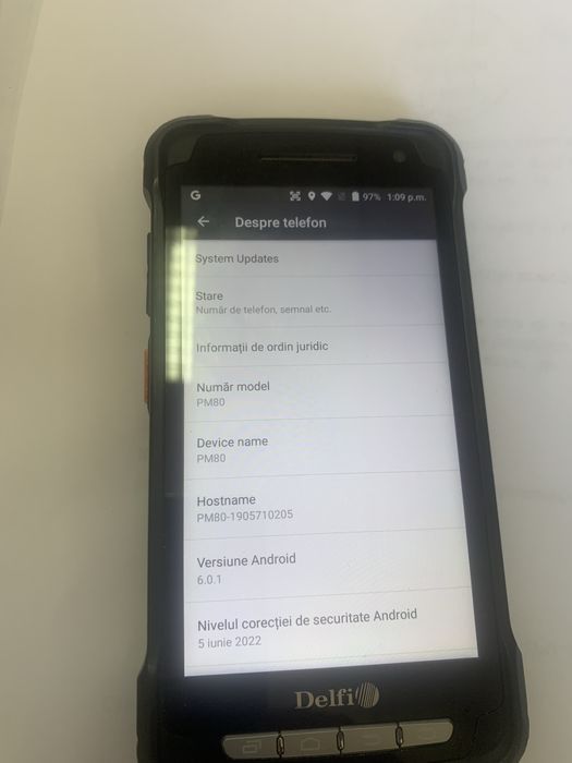 Telefon scanner delfi pm90