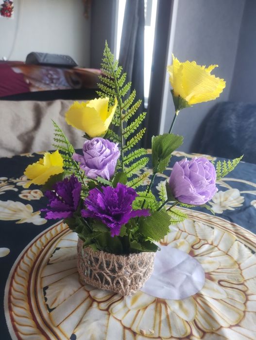 Изработка на цветя