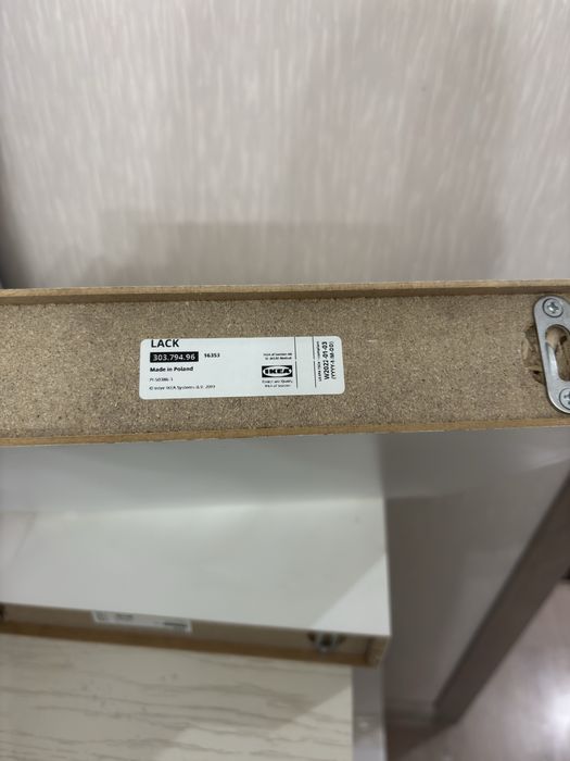 Ikea Lack Навесная полка, Икея