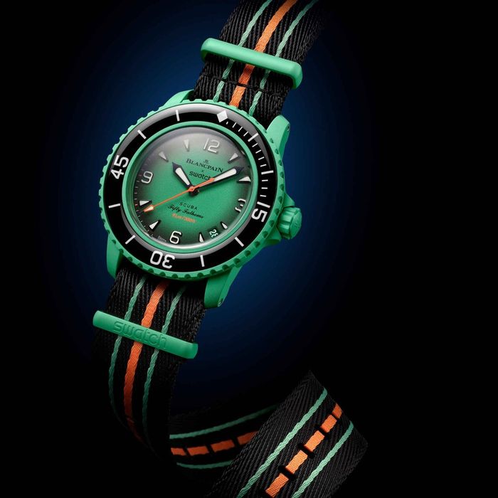 Blancpain X Swatch Scuba Fifty Fathoms Indian Ocean