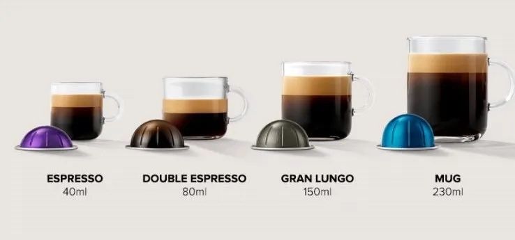 Капсули Nespresso Vertuo