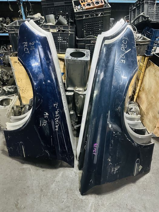 W211 крыло правый и левый автоазбор мерседес бу оригинал запчасть