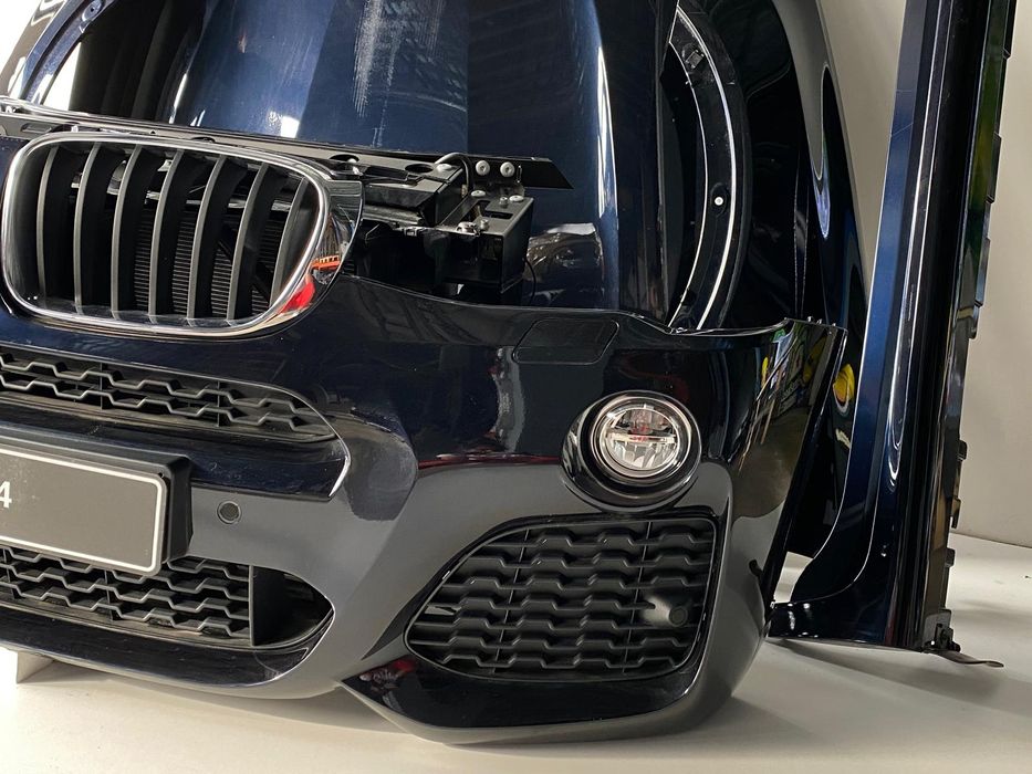 Fata bot complet BMW X3 F25  X4 F26 M sport  2 aripii , capota , bara fata , trager + radiatoare cod 7267337 / 8056874 / 7267323 / 7267324 /