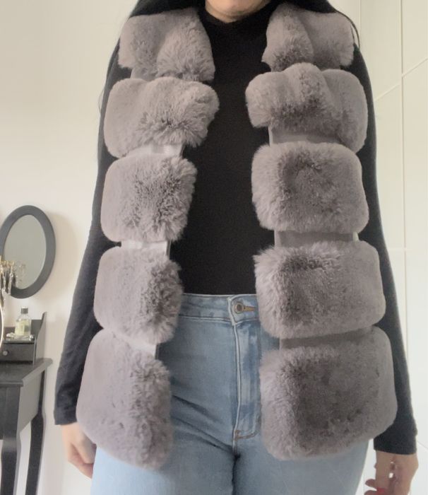 Vesta din blana artificiala