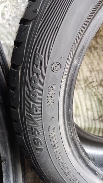 1бр лятна гума 195/50/15 Debica Presto HP
8+mm грайфер
Много добро със